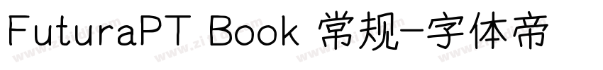 FuturaPT Book 常规字体转换